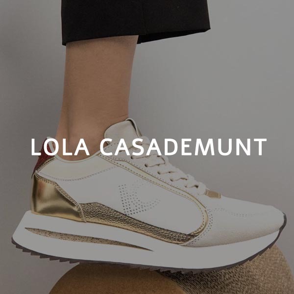 Sneakers mujer Lola Casademunt